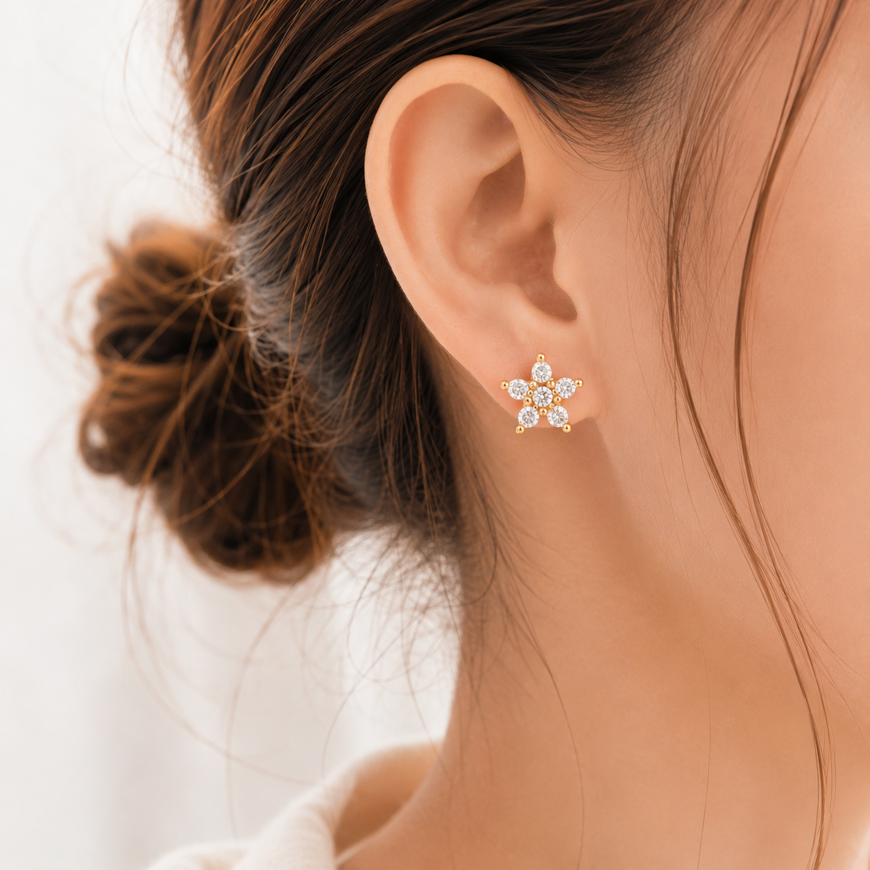 Puce d'oreille étoile EMY