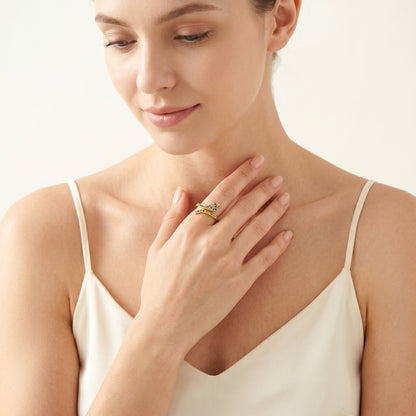 Bague serpent