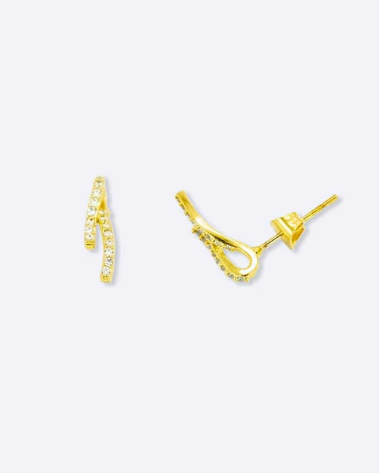 Boucle d'oreilles diamant Valentine Or Jaune