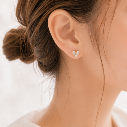 Puce d'oreille Cœur ALIX