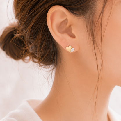 Puce d'oreille Cœur CELIA