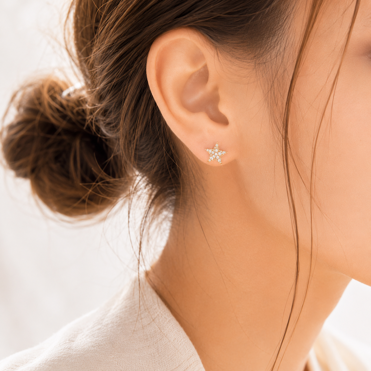 Puce d'oreille étoile ELLA