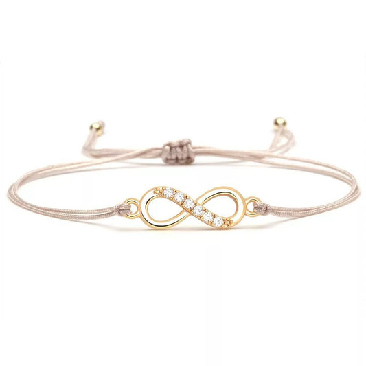 Bracelet Cristalle Or 18kt et diamants 0.11ct