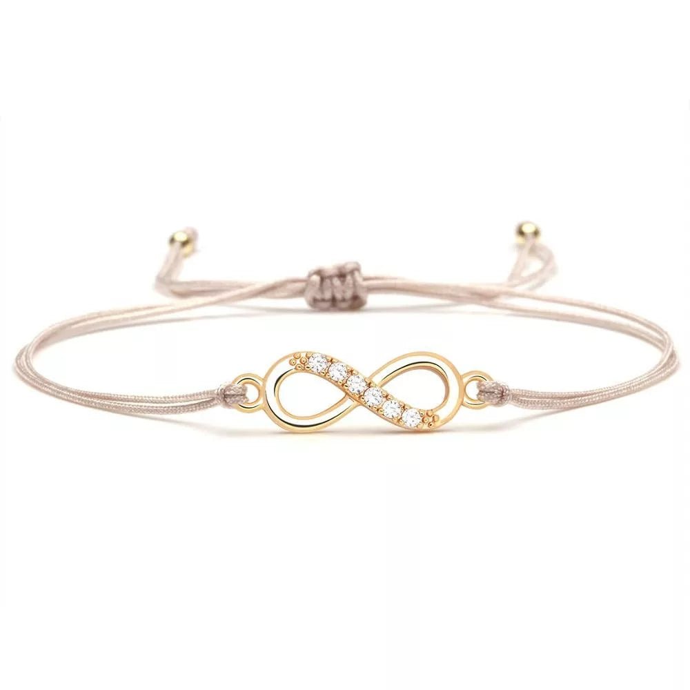 Bracelet Cristalle Or 18kt et diamants 0.11ct