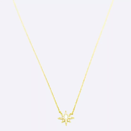 Collier pendentif diamant Lucia Or Jaune
