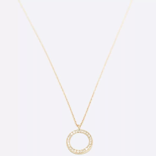 Collier pendentif diamant Junon Or Rose