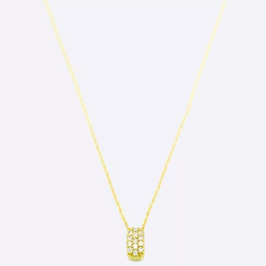Collier pendentif diamant Garance Or Jaune