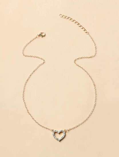 Collier pendentif Cœur Or et diamants