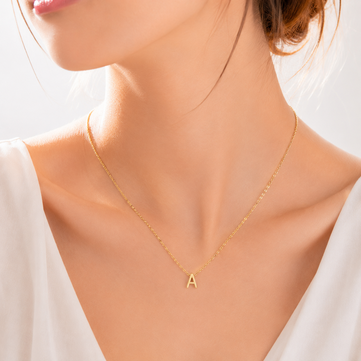 Collier Lettre personnalisable