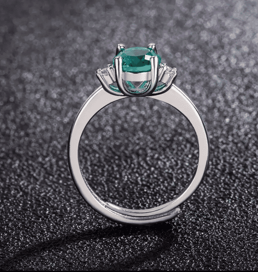Bague Mya en Or 18kt Péridot et diamants