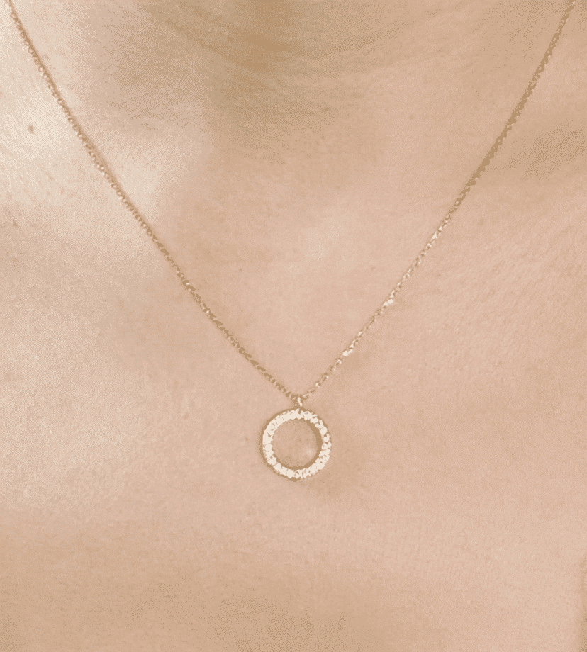 Collier pendentif diamant Junon Or Jaune
