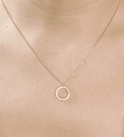 Collier pendentif diamant Junon Or Jaune