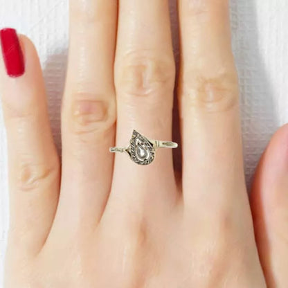 Bague Lila Or blanc 18k carat diamant
