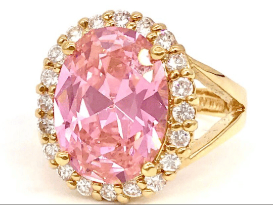 Bague MATHILDE tourmaline diamants or 18kt jaune pour femmes